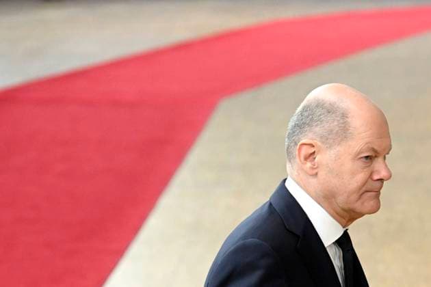 News Themen der Woche KW12 European Council 21 03 2024 BRUSSELS, BELGIUM - MARCH 21 : Olaf Scholz (Federal Chancellor Germany) pictured during the European Council on March 21, 2024 in Brussels, Belgium, 21 03 2024 Brussels Belgium  Copyright: xDidierxLebrunx