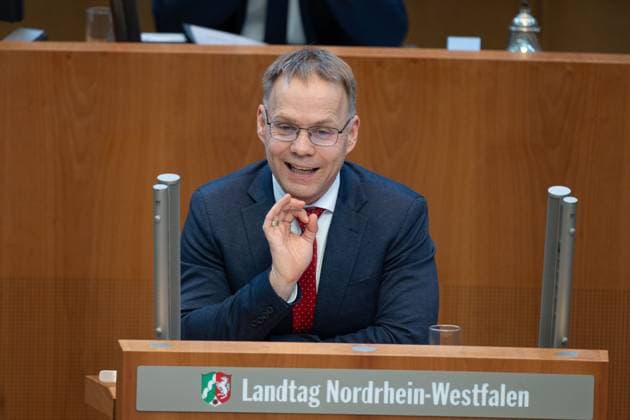 Dr. Christian BLEX, AfD-Fraktion, bei seiner Rede 58. Sitzung des Landtags Nordrhein-Westfalen, im Landtag Nordrhein-Westfalen NRW, Duesseldorf am 20.03.2024,