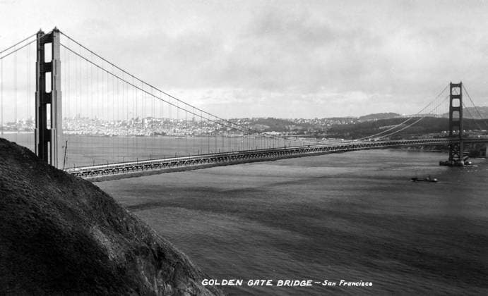 GOLDEN GATE BRIDGE. San Francisco, California. Photographed in 1937.  Copyright: xGRANGERx xGRANGERx 0091182