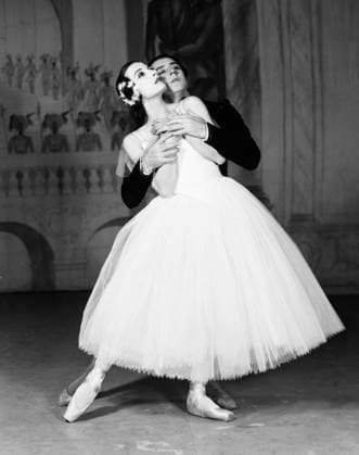 BALLET DANCERS. Tamara Toumanova and Anton Dolin.  Copyright: xGRANGERx xGRANGERx 0093884