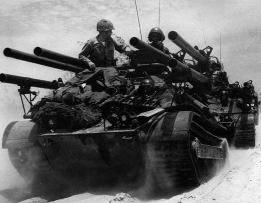 VIETNAM WAR: BEACH LANDING. The 9th Marine Expeditionary Brigade landing on the beach at Da Nang, South Vietnam, March 1965.  Copyright: xGRANGERx xGRANGERx 0102302
