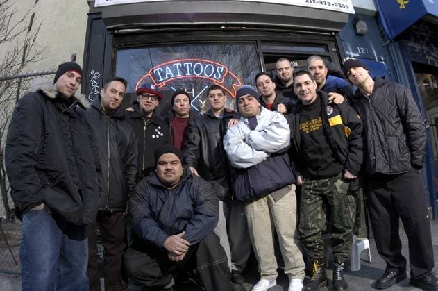 SICK OF IT ALL PHOTO SESSION NY SICK OF IT ALL PHOTO SESSION. NEW YORK CITY. 30 JANUARY 2003. PICTURES UCAL, Credit:Kristin Callahan Avalon 0537476685