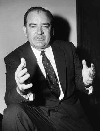 JOSEPH McCARTHY (1908-1957). American politician. Photograph, c1955.  Copyright: xGRANGERx xGRANGERx 0114676