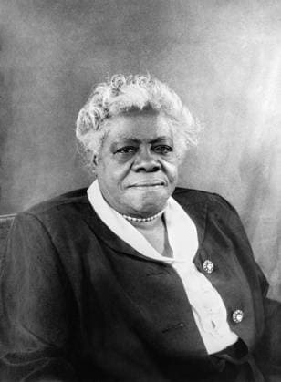 MARY MCLEOD BETHUNE (1875-1955). American educator and civil rights leader. Photograph by Carl Van Vechten, 1949.  Copyright: xGRANGERx xGRANGERx 0119034