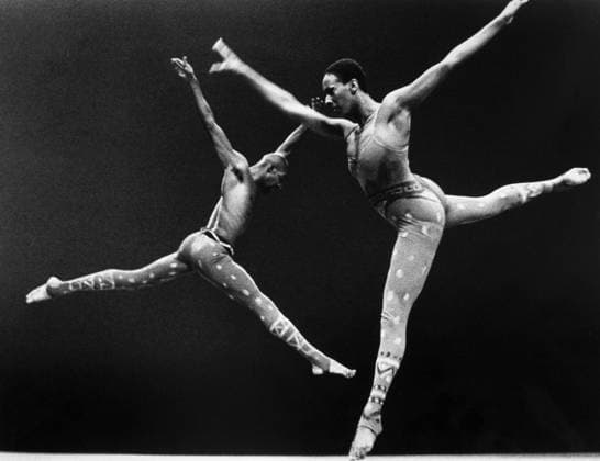 DANCE: ALVIN AILEY. Judith Jamison and John Parks of the Alvin Ailey American Dance Theater performing in a production of Ailey s Hidden Rites, c1973.  Copyright: xGRANGERx xGRANGERx 0128748