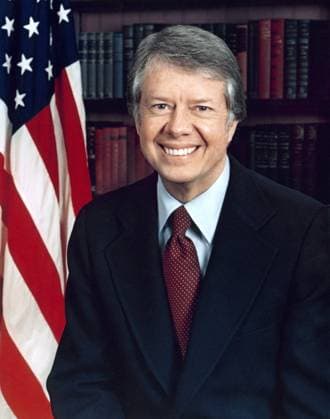 JIMMY CARTER (1924- ). 39th President of the United States. Photograph by Karl Schumacher, 31 January 1977.  Copyright: xGRANGERx xGRANGERx 0131678