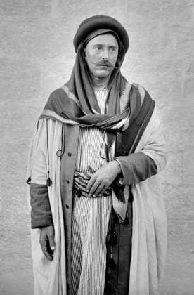 Palestine: A well-to-do Palestinian man of Nazareth, c. 1910 Palestine (Arabic: ÙÙ Ø³Ø·ÙäÙÜŽ Filasá¹­Ä«n, Falasá¹­Ä«n, Filisá¹­Ä«n; Greek: Î Î±Î»Î±Î¹ÏƒÏ Î¯Î½Î·, PalaistinÄ ; Latin: Palaestina; Hebrew: ×¤×œ× ×ª×™× × Palestina) is a n ame given to the geographic region between the Mediterranean Sea and the Jordan River. The region is also known as the Land of Israel (Hebrew: ××¨×¥Ö¾×™× ×¨××œ Eretz-Yisra el), the Holy Land and the Southern Levant.<br ><br > In 1832 Palestine was conquered by Muhammad Ali s Egypt, but in 1840 Britain intervened and returned control of the Levant to the Ottomans in return for further capitulations. The end of the 19th century saw the beginning of Zionist immigration and the Revival of the Hebrew language. Copyright: xxPicturesxFromxHistoryx