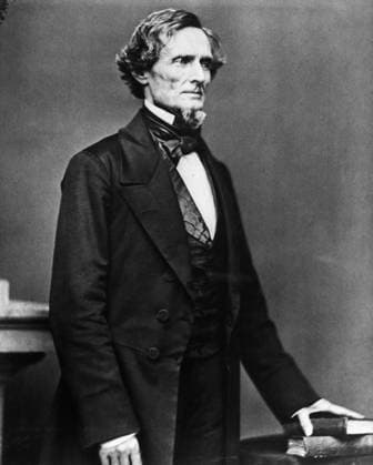 JEFFERSON DAVIS (1808-1889). President of the Confederate States of America. Photograph by Mathew Brady, c1860.  Copyright: xGRANGERx xGRANGERx 0259878