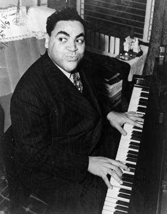 THOMAS FATS WALLER (1904-1943). American musician and composer. Photograph by Alan Fisher, 1938.  Copyright: xGRANGERx xGRANGERx 0268425