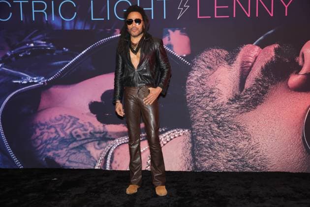 March 26, 2024, Mexico City, Ciudad de Mexico, Mexico: March 26, 2024, Mexico City, Mexico: Singer Lenny Kravitz attends a Photocall to promote the launch of their Blue Electric Light album. on March 26, 2024, Mexico City, Mexico. Mexico City Mexico - ZUMAe321 20240326_zea_e321_014 Copyright: xLuisxMarin xEyepixxGroupx
