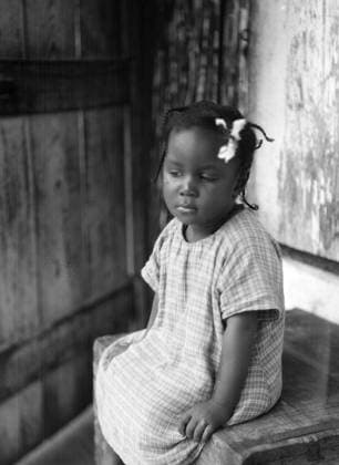 GIRL, c1920. Portrait of a girl, either in Cuba or Guatemala. Photograph by Arnold Genthe, c1920.  Copyright: xGRANGERx xGRANGERx 0528334