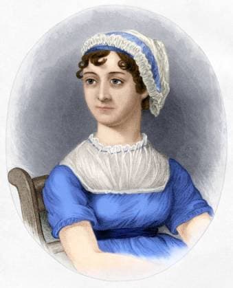JANE AUSTEN (1775-1817). English novelist. Engraving, 1870.  Copyright: xGRANGERx xGRANGERx 0528784