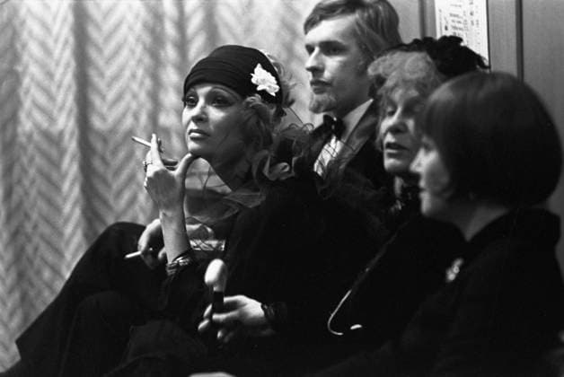 Cinema Actor s Studio actors 802848 01.01.1977 Actors of the Cinema Actor s Studio, Moscow, during a break. From left, Svetlana Svetlichnaya, Vladimir Marenkov, Raisa Markova and Tatyana Konyukhova. Vladimir Vyatkin Sputnik Moscow Russia  Copyright: xVladimirxVyatkinx