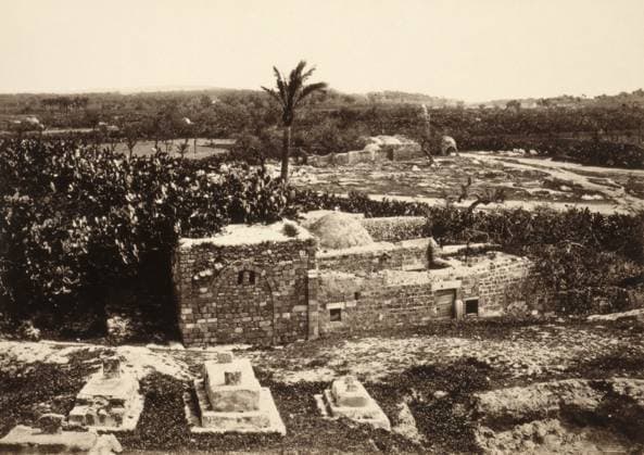 HOLY LAND: GAZA, c1860. Samson s Gate in Gaza, Palestine. Photograph by Francis Frith, c1860.  Copyright: xGRANGERx xGRANGERx 0634127