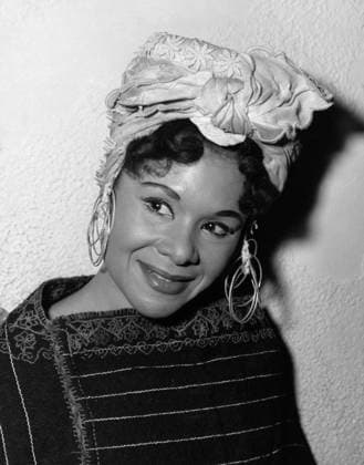 KATHERINE DUNHAM (1909-2006). American dancer and choreographer. Photograph by Phyllis Twachtman, 1956.  Copyright: xGRANGERx xGRANGERx 0637229