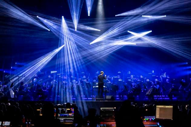 Konzert The Music of Hans Zimmer & John Williams mit dem Kyiv Camerata & National Presidential Orchestra unter der Leitung von Robert Emery in der Messehalle. Erfurt, 28.03.2024