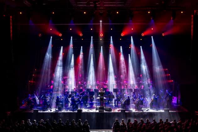 Konzert The Music of Hans Zimmer & John Williams mit dem Kyiv Camerata & National Presidential Orchestra unter der Leitung von Robert Emery in der Messehalle. Erfurt, 28.03.2024
