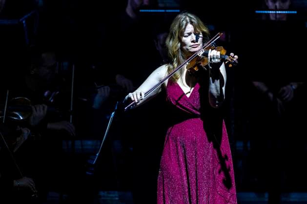 Bogdana Pivnenko Bohdana Piwnenko beim Konzert The Music of Hans Zimmer & John Williams mit dem Kyiv Camerata & National Presidential Orchestra in der Messehalle. Erfurt, 28.03.2024