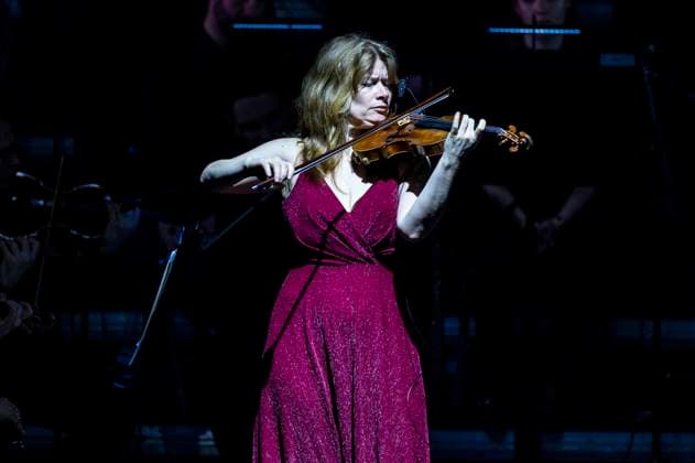 Bogdana Pivnenko Bohdana Piwnenko beim Konzert The Music of Hans Zimmer & John Williams mit dem Kyiv Camerata & National Presidential Orchestra in der Messehalle. Erfurt, 28.03.2024