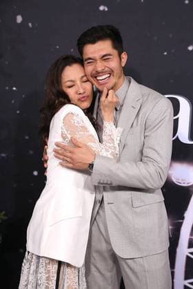 Michelle Yeoh and Henry Golding actor Michelle Yeoh and Henry Golding attend the New York Screening of Last Christmas on October 29, 2019 at AMC Lincoln Square iin New York, New York, USA. photo by Robin Platzer Twin Images Avalon, Credit:Robin Platzer Twin Images Avalon 0540551415