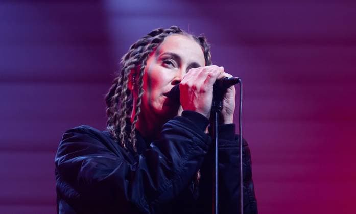SCHIJNDEL - Anouk during a performance on the first day of Paaspop in Schijndel in Brabant. The outdoor festival season traditionally starts with the festival. ANP EVA PLEVIER netherlands out - belgium out  Copyright: xx x494806258x originalFilename: 494806258.jpg