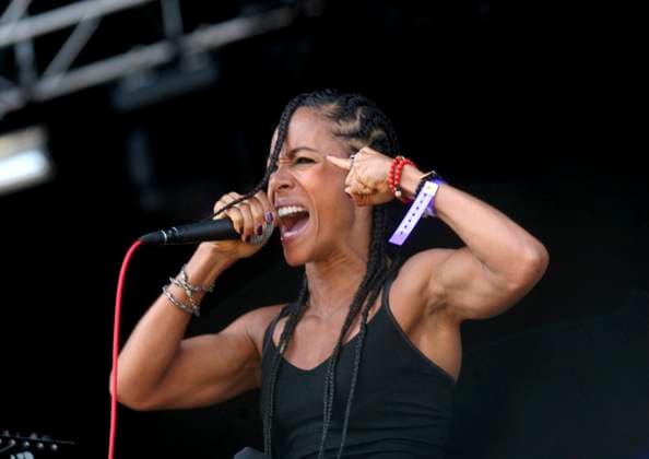 Download Festival Jada Pinkett Smith from Wicked Wisdom performing live at Download festival, Downington Park on June 09,2006 Job : 12594, Credit:Micky Simawi Avalon 0542282765