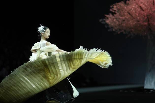 Entertainment Themen der Woche KW13 BEIJING, CHINA - MARCH 30: A child model walks the runway at the HOMEGOOD collection show by designer Lu Fanghua on day eight of China Fashion Week A W 2024 at 751D Park on March 30, 2024 in Beijing, China.  Copyright: xChinaxNewsxServicex 111488366993
