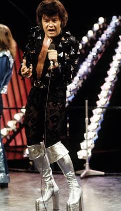 GARY GLITTER GARY GLITTER IN CONCERT. CIRCA 1970 S. , Credit:Anwar Hussein Avalon 0542490315