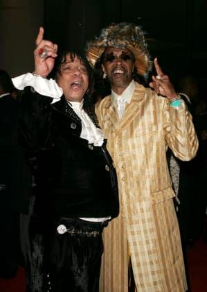 17TH ANNUAL ASCAP RHYTHM AND SOUL MUSIC AWARDS LA 17TH ANNUAL ASCAP RHYTHM AND SOUL MUSIC AWARDS LA RICK JAMES AND BOOTSY COLLINS, Credit:JEN LOWERY LONDON FEATURES Avalon 0542837423