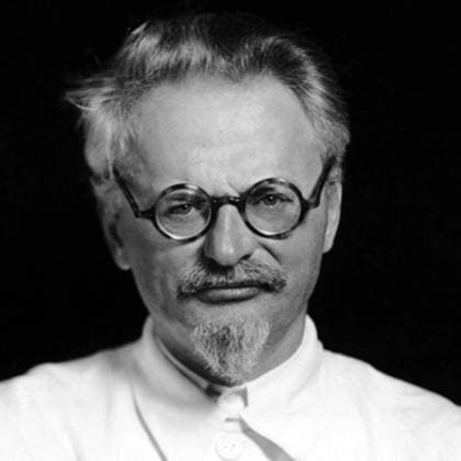 Russia Soviet Union: Leon Trotsky, founder and first leader of the Red Army, 1930s Leon Trotsky, born Lev Davidovich Bronshtein (7 November 1879 21 August 1940) was a Russian Marxist revolutionary and theorist, Soviet politician, and the founder and first leader of the Red Army.<br ><br > Trotsky was initially a supporter of the Menshevik Internationalists faction of the Russian Social Democratic Labour Party. He joined the Bolsheviks immediately prior to the 1917 October Revolution, and eventually became a leader within the Party. During the early days of the Soviet Union, he served first as People s Commissar for Foreign Affairs and later as the founder and commander of the Red Army as People s Commissar of Military and Naval Affai Copyright: xxPicturesxFromxHistoryx