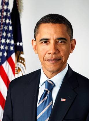 USA: Barack Obama (1961 - ), 44th President of the United States (2009-2016), official portrait as President-elect, January 13, 2009. Photo by Pete Souza (CC BY 3.0 License). Barack Hussein Obama II (born August 4, 1961) is the 44th and current President of the United States, as well as the first African American to hold the office.<br ><br > Born in Honolulu, Hawaii, Obama is a graduate of Columbia University and Harvard Law School, where he served as president of the Harvard Law Review. Copyright: xPetexSouzax(CCxBYx3.0xLicense)xPicturesxFromxHistoryx