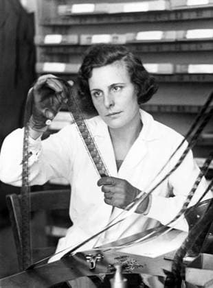Germany: Leni Riefenstahl (1902-2003), working on the film Triumph of the Will , Berlin, 1934 Helene Bertha Amalie Leni Riefenstahl (22 August 1902 8 September 2003) was a German film director, producer, screenwriter, editor, photographer, actress, dancer, and propagandist for the Nazis. Copyright: xxPicturesxFromxHistoryx