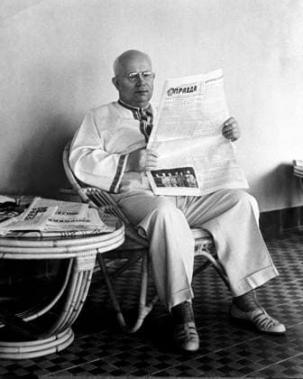 Nikita Khrushchev 2445796 01.01.1965 Soviet party and government leader Nikita Khrushchev. (Maximum photo size -- 1480 x 1848 px). V. Lebedev Sputnik Russia  Copyright: xV.xLebedevx