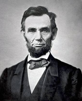 USA: Abraham Lincoln (1809 1865) was the 16th President of the United States, serving from 1861 to 1865. Photograph, 1863 Abraham Lincoln (February 12, 1809 April 15, 1865) was the 16th president of the United States, serving from March 1861 until his assassination in April 1865.<br ><br > Lincoln led the United States through its Civil War its bloodiest war and its greatest moral, constitutional and political crisis. In doing so, he preserved the Union, abolished slavery, strengthened the federal government, and modernized the economy. Copyright: xxPicturesxFromxHistoryx