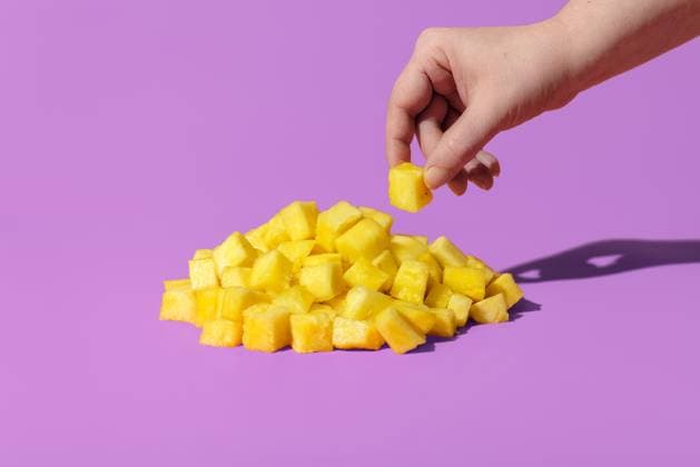 ananas ** pineapple,pineapples zm6-hjg ,model released, Symbolfoto