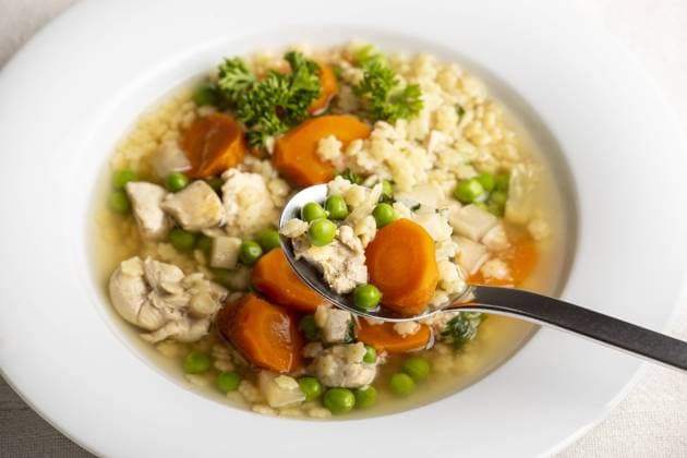 hühnersuppe,suppe,suppen ** chicken soup,chicken soups jb1-pfb