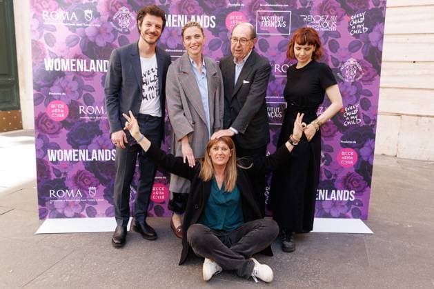 News - Photocall WOMENLANDS RENDEZ-VOUS Award 2024 Andrea Bosca, Anna Foglietta, Gianni Battistoni, Fabia Bettini and Camilla Filippi during the Photocall of the WOMENLANDS RENDEZ-VOUS Award 2024, 6 April 2024 in Rome, Italy Copyright: x(c)xEmanuelaxVertolli SportReporterx xLiveMediax LPN_1300128