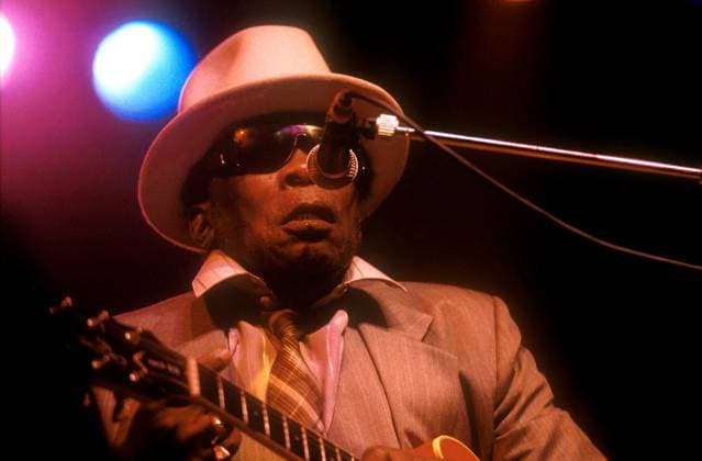 John Lee Hooker JOHN LEE HOOKER PERFORMS AT THE BELGIUM RHYTHM N BLUES FESTIVAL 1988 -, Credit:Goedefroit Music Avalon  Copyright: xGoedefroitxMusicx xAvalonx 0544729834