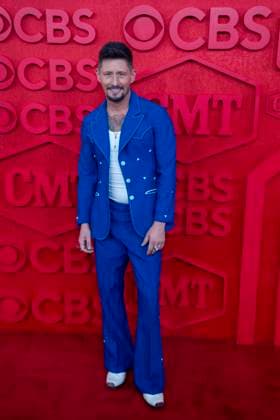 April 7, 2024, Austin, Tx, United States: Country singer CHRIS HOUSMAN walks the red carpet and poses for photographs prior to the CMT Music Awards show at Austin s Moody Center on April 6, 2024. Austin United States - ZUMAd150 20240407_znp_d150_006 Copyright: xBobxDaemmrichx