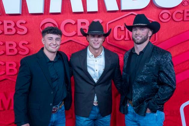 April 7, 2024, Austin, Tx, United States: Country singers MONTANA BOYZ walk the red carpet and poses for photographs prior to the CMT Music Awards show at Austin s Moody Center on April 6, 2024. Austin United States - ZUMAd150 20240407_znp_d150_021 Copyright: xBobxDaemmrichx