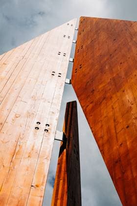 Creative Highlights World Modern construction on the University of Montana campus Missoula, Montana, United States R_VBED240404-1381998-01