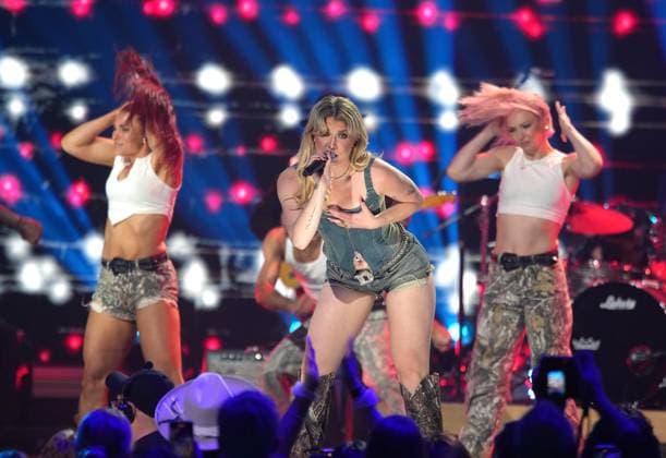 April 7, 2024, Austin, Tx, USA: Dasha performs onstage during the 2024 CMT Music Awards at Moody Center on April 07, 2024 in Austin, Texas. Austin USA - ZUMAs181 20240407_zea_s181_156 Copyright: xAmyxE.xPricex