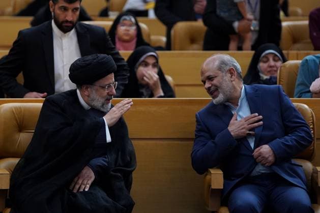 Commemoration ceremony of Welfare Week 16 7 2023 - TEHRAN: President Ebrahim Raisi attends in the commemoration ceremony for Welfare Week was held in Iran International Conference Center.Photo: Sakineh Salimi Borna News AKSONLINE IR Copyright: xSakinehxSalimix xBornaxNewsx Iran Image IranImages-33780-borna-news-3379349088-source