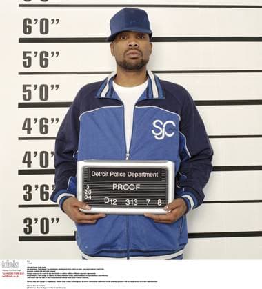 D12 - Proof _ Sh.......... D12 - Proof _ Shot in Detroit for US Release Must Be Approved By Dennis Dennehy , Credit:Karin Catt Avalon  Copyright: xKarinxCattx xAvalonx 0529821358