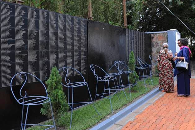 (240409) -- KIGALI, April 9, 2024 -- People visit the Kigali Genocide Memorial in Kigali, Rwanda on April 8, 2024. Rwanda on Sunday began a week of national mourning and 100 days of commemoration to mark the 30th anniversary of the 1994 genocide against the Tutsi, during which more than 1 million people were killed, according to the Rwandan government. ) RWANDA-KIGALI-GENOCIDE-30TH COMMEMORATION-MEMORIAL DongxJianghui 