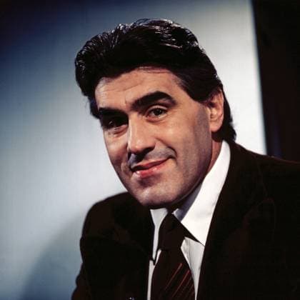 KINO, KINO Kino, Kino, ZDF Filmmagazin, 1976, prominenter Gast: Schauspieler Mario Adorf, Berlin Deutschland Copyright: ArthurxGrimm AGR_82020368 EDITORIAL USE ONLY