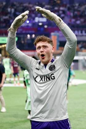 Fußballer Dylan Bos, Torwart bei Team Calcio Berlin, beim Baller League Final Four im PSD Bank Dome Düsseldorf. Düsseldorf, 08.04.2024 NRW Deutschland Copyright: xChristophxHardtx