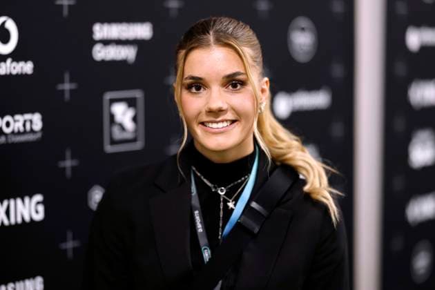 Fußballspielerin Selina Cerci, Team-Managerin bei Team Las Ligas Ladies, beim Baller League Final Four im PSD Bank Dome Düsseldorf. Düsseldorf, 08.04.2024 NRW Deutschland Copyright: xChristophxHardtx