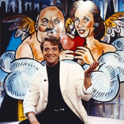 DIE JÖRG KNÖR SHOW Die Jörg Knör Show, Spass Show mit Entertainer, Komiker und Imitator Jörg Knör, Deutschland, 1991, Jörg Knör Show, fun show presented by Comedian and Imitator Jörg Knör, Germany, 1991., München Deutschland Copyright: kpa kpa_55045106 EDITORIAL USE ONLY