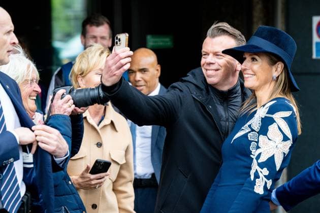 Bilder des Jahres 2024, Entertainment 04 April Entertainment Themen der Woche KW15 Entertainment Bilder des Tages 09-04-2024 Amsterdam Queen Maxima attend the launch of the Amsterdam Internship Pact MBO in Capital C in Amsterdam. Â  Copyright: xPPEx